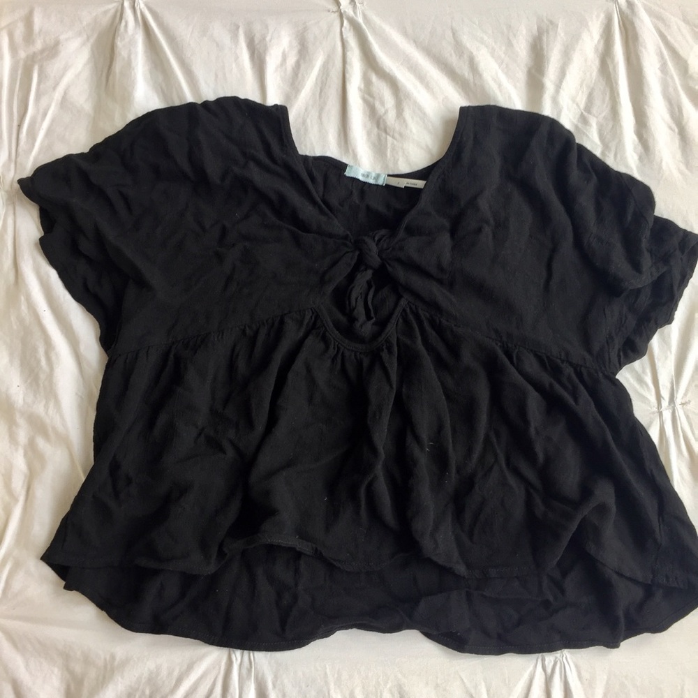 Tie-Front Top